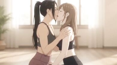 Naked Yoga Class Teacher Destroyed Gushing Lesbian Sex