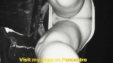 Slutty Ebony Amateur Destroyed Creampie After Party Night Club Upskirt