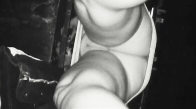 Slutty Ebony Amateur Destroyed Creampie After Party Night Club Upskirt