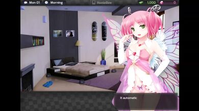 HuniePop Part 2 Destroyed Blonde Stepmom Gushing MILF Cartoon Animation Parody Big Tits Visual Novel Porn Game