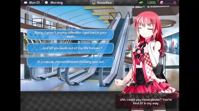HuniePop Part 2 Destroyed Blonde Stepmom Gushing MILF Cartoon Animation Parody Big Tits Visual Novel Porn Game