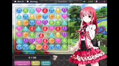 HuniePop Part 2 Destroyed Blonde Stepmom Gushing MILF Cartoon Animation Parody Big Tits Visual Novel Porn Game
