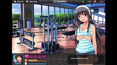 HuniePop Part 2 Destroyed Blonde Stepmom Gushing MILF Cartoon Animation Parody Big Tits Visual Novel Porn Game