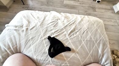 Step Sis Caught Me Masturbating And Wanted Me To Cum On Her Panties