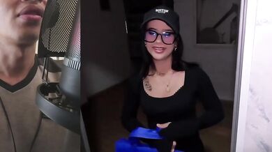 Colombiana Mojada De Sudor Destroyed By Creampie Rough Sex Delivery Girl