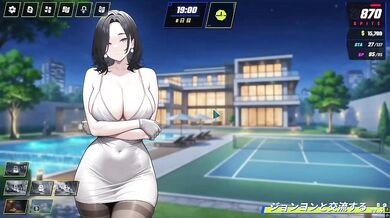 Hentai Anime H Game Spite Blonde Big Tits Gym Girl Cumshot Exclusive