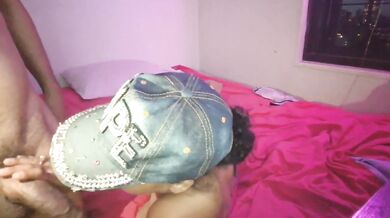 Cheating Ebony Wife Blowjob at Home While Husband Works Amateur POV Big Dick Deepthroat Role Play