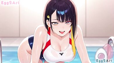 Cyberpunk Edgerunners Lucy Big Tits Swimsuit Blow Job Hentai Animation HD
