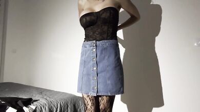 Get Dressed With Me From Naked to Ready Blonde Big Tits Hot Milf Amateur Tattoo Woman