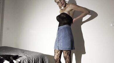 Get Dressed With Me From Naked to Ready Blonde Big Tits Hot Milf Amateur Tattoo Woman