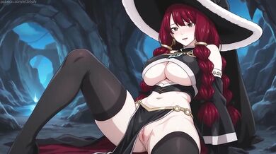 Irene Belserion Caught Masturbating In A Cave With Anal Creampie Squirt Cum In Mouth
