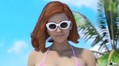 Cheating Slut Wife Destroyed By BBC Gangbang On Beach During Vacation