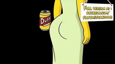 Homer Destroyed Gushing Choked Ai Animated Cartoon
