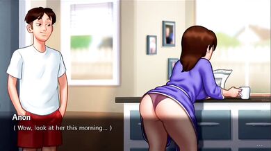 Step Mom Asked One Question I Couldn't Answer Cartoon Anime Big Tits Blowjob
