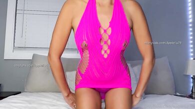 JOI Countdown Destroyed Her Gushing Pink Outfit Strip Dirty Talk Hot Wife Real Couple Homemade