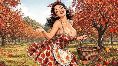 Horny Pinup Girl Destroyed By Grok Ai In Vintage Retro Porn