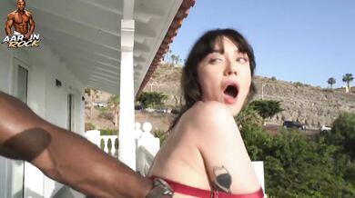 Big Black Dick Destroys Nipple Piercing Babe With Standing Doggy Backshots Then Chokes Her Cum Filled Mouth