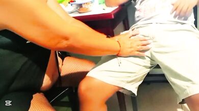 Mature Granny Handjob Gushing Before Husband Arrives Amateur Milf