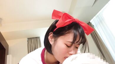 Uncensored Blackhaired Japanese Amateur Busty Shaved Pov Blowjob Cosplay