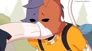 Bad Kitty Destroyed Gushing Choked Blowjob Furry Animation HD Cartoon Big Boobs