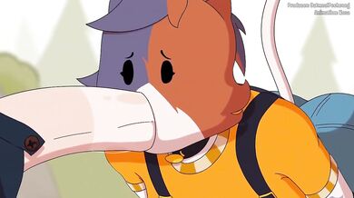 Bad Kitty Destroyed Gushing Choked Blowjob Furry Animation HD Cartoon Big Boobs