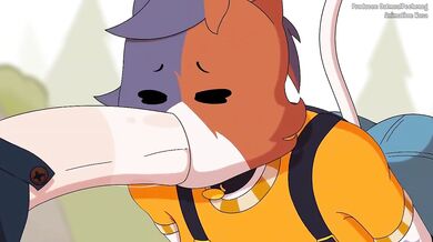 Bad Kitty Destroyed Gushing Choked Blowjob Furry Animation HD Cartoon Big Boobs