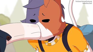 Bad Kitty Destroyed Gushing Choked Blowjob Furry Animation HD Cartoon Big Boobs