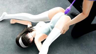 Flexible Dancer Destroyed On Floor With Vibrator Hardcore Moaning Rough Sex Gushing