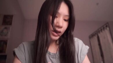 innocent chinese girl destroyed daddy gushing asmr amateur solo