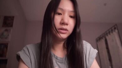 innocent chinese girl destroyed daddy gushing asmr amateur solo