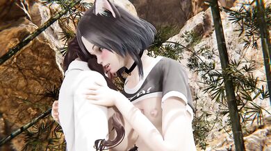 Tangled Secrets Destroyed in a Uncensored Cat Girl Threesome