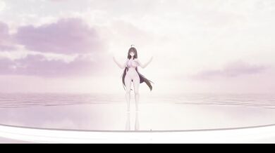 MMD cute strip dance by Hentai ELF vtuber destroyed gushing choked