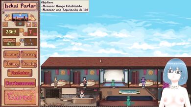 Isekai Parlor Simulator Demo Where Big Tits And Big Ass Get Destroyed By Big Dick