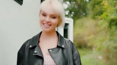 Road Trip Destroyed by Deep Throat Choking on Big Natural Tits and Big Ass
