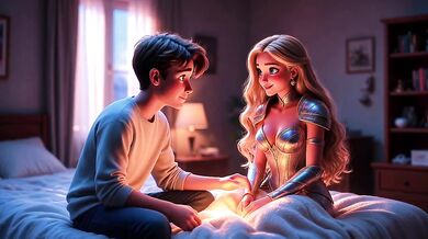 Real Doll Blasted My 18th Birthday Virgin Cock Gushing Destroyed