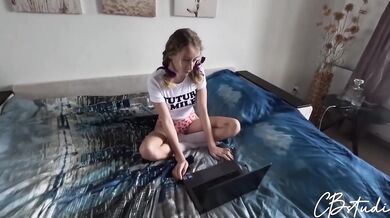 Hot Busty Stepdaughter Gets Naughty While Stepfather Is Away Fuck Me Stepdaddy