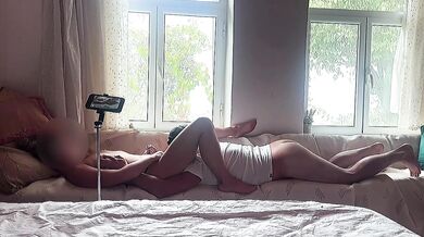 I Told My Husband I Had A Crush On The New Neighbor… He Destroyed My Married Pussy With British Amateur Hotwife Cuckold Pussy Licking Orgasm
