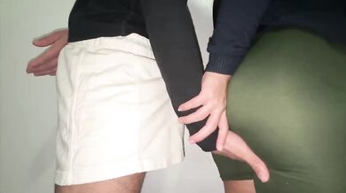 Stranger Grabs Hidden Flashed Dick Touching Big Ass Curvy Latina MILF Amateur Role Play
