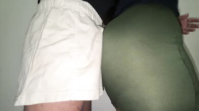 Stranger Grabs Hidden Flashed Dick Touching Big Ass Curvy Latina MILF Amateur Role Play