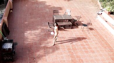 Caught Fucking Outside In The Courtyard Amateur Brunette HD
