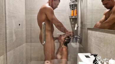 Step Daddy Fucks Blonde Stepdaughter Into Rough Cowgirl Creampie Dripping Wet Pussy