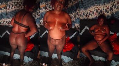 Auntie Trisha Destroyed By BBC Bbc Wants Gushing BBW Amateur Solo