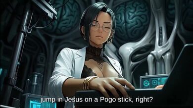 Secret Cyborg Lover Destroyed By Squirting Orgasm Standing Fuck
