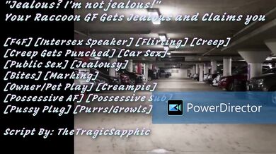 Raccoon GF Gets Jealous and Claims You in Car Sex Intersex Speaker F4F Possessive Sex Growling