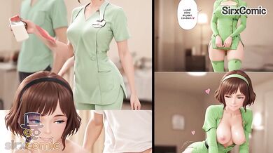 SirXComic Ep.026 Ophelia CosPlay Hot Nurse BlowJob Destroyed Gushing Choked Cumshot
