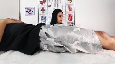 Hot Nurse Fucks Patient In Fake Hospital With Amateur Blowjob And Deepthroat