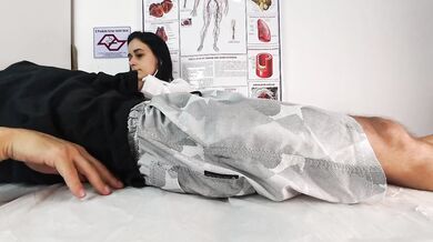 Hot Nurse Fucks Patient In Fake Hospital With Amateur Blowjob And Deepthroat