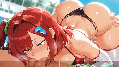 Iruka Sakimiya Animated Dolphin Wave Cock Hero JOI HFO Handy Script