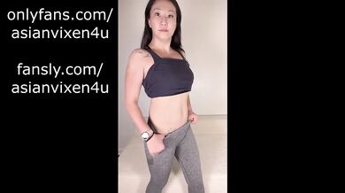 Asian Gym Girl Destroyed By Natural Weight Loss Gushing Breasts