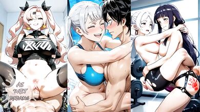 Ai Wet Dreams JOI Punheta Hentai Girls Destroyed Gushing Creampie Gangbang Naruto Black Clover Danganronpa Frieren